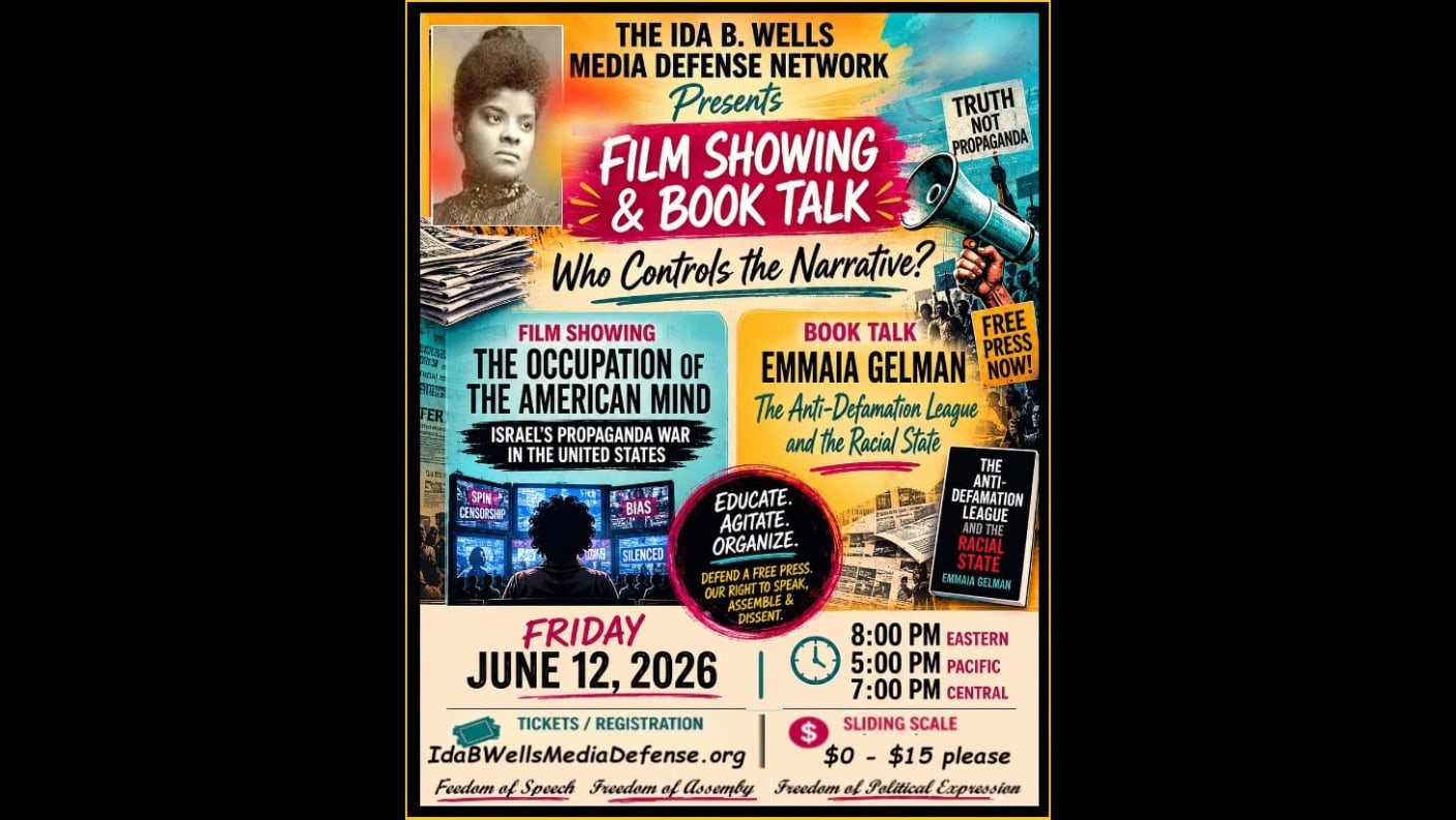 Emmaia Gelman’s Book Talk on <em>The ADL and the Racial&nbsp;State</em> during our June 12, 2026 Forum